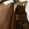 Bolso de hombro mediano de cuero Prada Aimae Bolso de hombro mediano de cuero Prada Aimae