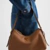 Bolso de hombro mediano de cuero Prada Aimae Bolso de hombro mediano de cuero Prada Aimae