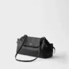 Bolso de hombro mediano de cuero Prada Carry Bolso de hombro mediano de cuero Prada Carry