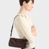 Bolso de hombro mediano de cuero Prada Re-Edition 2002 Bolso de hombro mediano de cuero Prada Re-Edition 2002