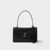 Bolso de hombro mediano de cuero Prada Soft de Prada Bolso de hombro mediano de cuero Prada Soft de Prada
