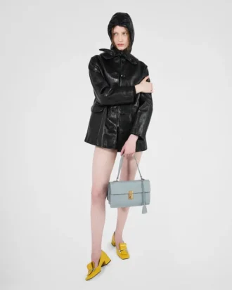 Bolso de hombro mediano de cuero Prada Soft de Prada Bolso de hombro mediano de cuero Prada Soft de Prada