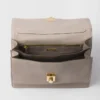 Bolso de hombro mediano de cuero Prada Soft de Prada Bolso de hombro mediano de cuero Prada Soft de Prada