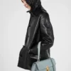 Bolso de hombro mediano de cuero Prada Soft de Prada Bolso de hombro mediano de cuero Prada Soft de Prada