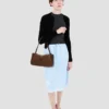 Bolso de hombro mediano de gamuza Prada Darling Bolso de hombro mediano de gamuza Prada Darling