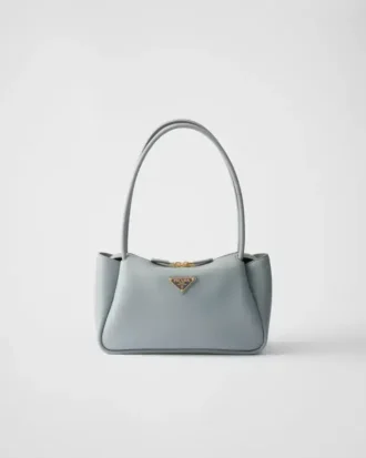 Bolso de hombro mediano de piel Prada Darling