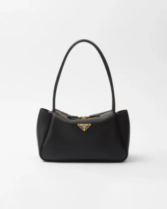 Bolso de hombro mediano de piel Prada Darling