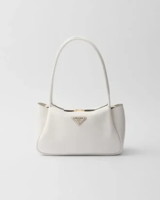 Bolso de hombro mediano de piel Prada Darling