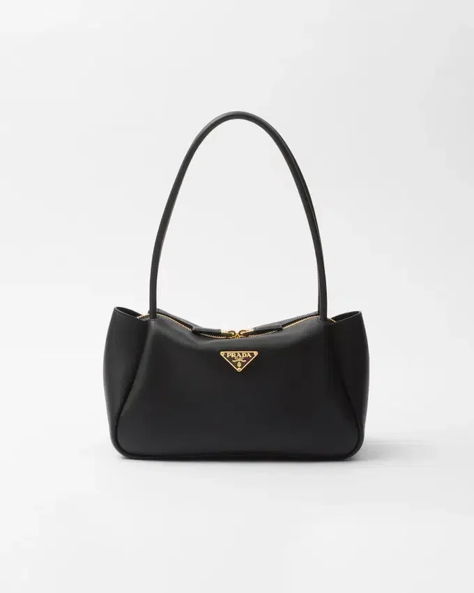Bolso de hombro mediano de piel Prada Darling Bolso de hombro mediano de piel Prada Darling