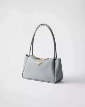 Bolso de hombro mediano de piel Prada Darling