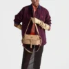 Bolso de hombro mediano «Explore» de Prada en piel napa con solapa Bolso de hombro mediano «Explore» de Prada en piel napa con solapa