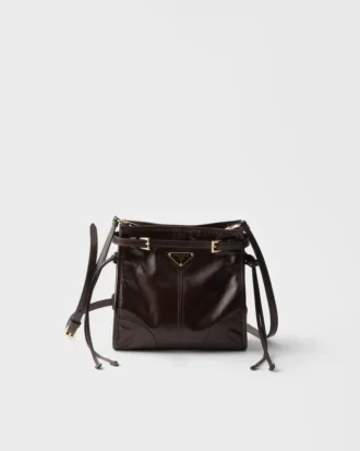 Bolso de hombro mini de piel Bonnie de Prada