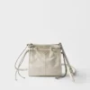 Bolso de hombro mini de piel Bonnie de Prada Bolso de hombro mini de piel Bonnie de Prada