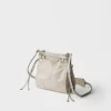 Bolso de hombro mini de piel Bonnie de Prada Bolso de hombro mini de piel Bonnie de Prada