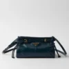 Bolso de hombro pequeño de cuero Prada Bonnie Bolso de hombro pequeño de cuero Prada Bonnie
