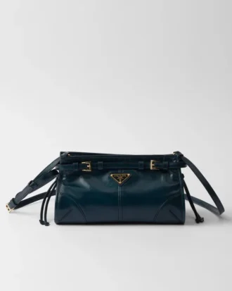 Bolso de hombro pequeño de cuero Prada Bonnie