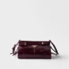 Bolso de hombro pequeño de cuero Prada Bonnie Bolso de hombro pequeño de cuero Prada Bonnie