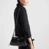 Bolso de hombro pequeño de cuero Prada Bonnie Bolso de hombro pequeño de cuero Prada Bonnie