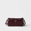 Bolso de hombro pequeño de gamuza Prada Bonnie Bolso de hombro pequeño de gamuza Prada Bonnie