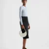Bolso de hombro pequeño de piel Prada Arqua Bolso de hombro pequeño de piel Prada Arqua