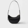 Bolso de hombro pequeño de piel Prada Arqua Bolso de hombro pequeño de piel Prada Arqua