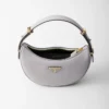 Bolso de hombro pequeño de piel Prada Arqua Bolso de hombro pequeño de piel Prada Arqua