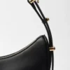 Bolso de hombro pequeño de piel Prada Arqua Bolso de hombro pequeño de piel Prada Arqua