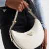 Bolso de hombro pequeño de piel Prada Arqua Bolso de hombro pequeño de piel Prada Arqua