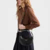 Bolso de hombro pequeño de piel Prada Arqua Bolso de hombro pequeño de piel Prada Arqua
