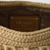 Bolso de hombro Prada Arqua de ganchillo Bolso de hombro Prada Arqua de ganchillo