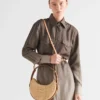 Bolso de hombro Prada Arqua de ganchillo Bolso de hombro Prada Arqua de ganchillo