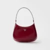 Bolso de hombro Prada Cleo de piel cepillada Bolso de hombro Prada Cleo de piel cepillada