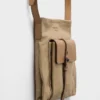 Bolso de hombro Prada Route de lona y cuero Bolso de hombro Prada Route de lona y cuero