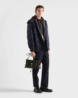 Bolso de hombro Prada Speedrock de Re-Nylon y cuero