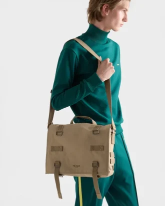 Bolso de lona con correa para el hombro