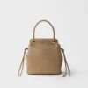 Bolso de mano de cuero Prada Carry Mini Bolso de mano de cuero Prada Carry Mini