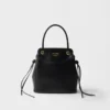 Bolso de mano de cuero Prada Carry Mini Bolso de mano de cuero Prada Carry Mini