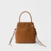 Bolso de mano de cuero Prada Carry Mini Bolso de mano de cuero Prada Carry Mini