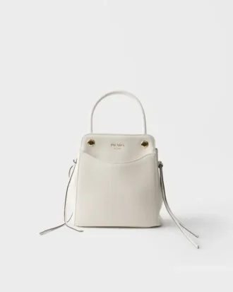 Bolso de mano de cuero Prada Carry Mini