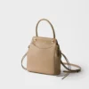 Bolso de mano de cuero Prada Carry Mini Bolso de mano de cuero Prada Carry Mini