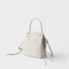 Bolso de mano de cuero Prada Carry Mini Bolso de mano de cuero Prada Carry Mini
