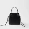 Bolso de mano de cuero Prada Carry Mini Bolso de mano de cuero Prada Carry Mini