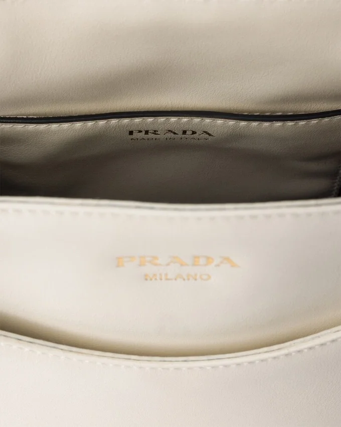 Bolso de mano de cuero Prada Carry Mini Bolso de mano de cuero Prada Carry Mini
