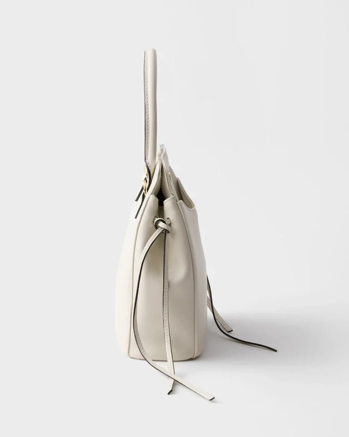 Bolso de mano de cuero Prada Carry Mini Bolso de mano de cuero Prada Carry Mini