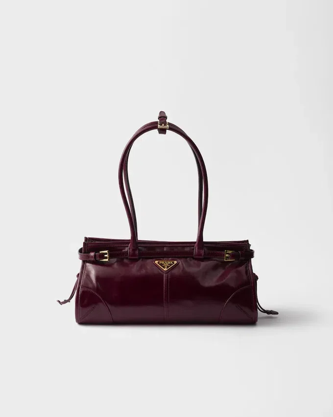 Bolso de mano mediano Bonnie de Prada Bolso de mano mediano Bonnie de Prada