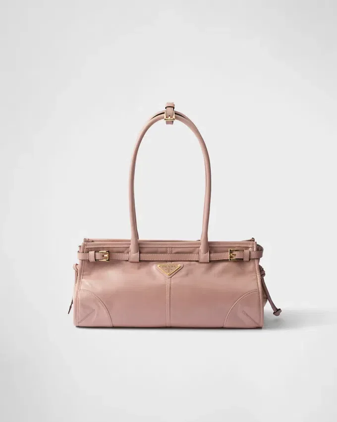 Bolso de mano mediano Bonnie de Prada Bolso de mano mediano Bonnie de Prada