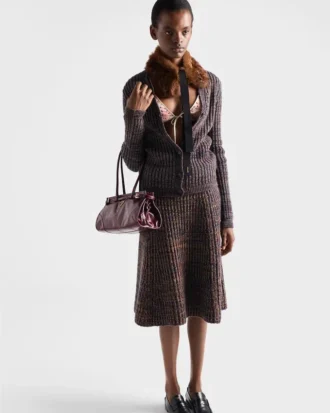 Bolso de mano mediano Bonnie de Prada