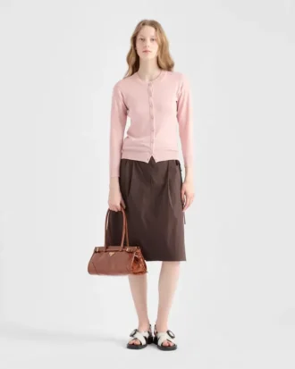 Bolso de mano mediano Bonnie de Prada