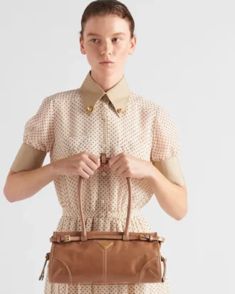 Bolso de mano mediano Bonnie de Prada