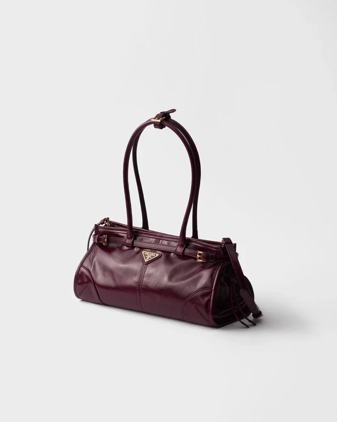 Bolso de mano mediano Bonnie de Prada Bolso de mano mediano Bonnie de Prada